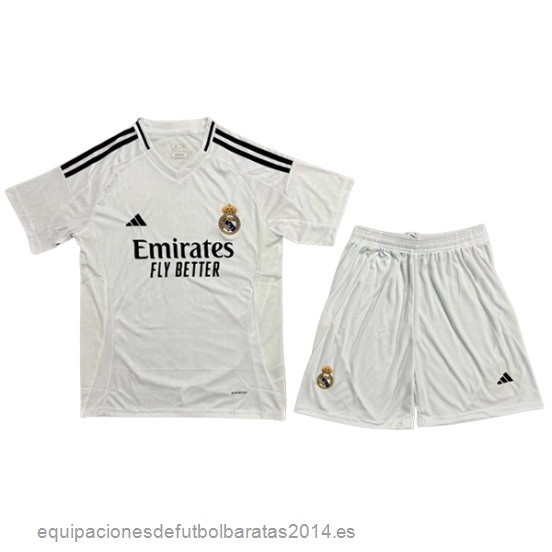 Nuevo 1ª Conjunto De Hombre Real Madrid 24/25 Blanco Baratas
